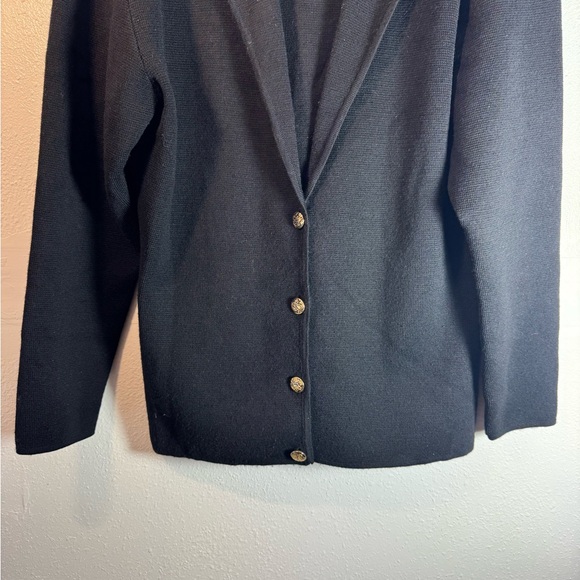 Jos A Banks black button up cardigan Large - Picture 5 of 6